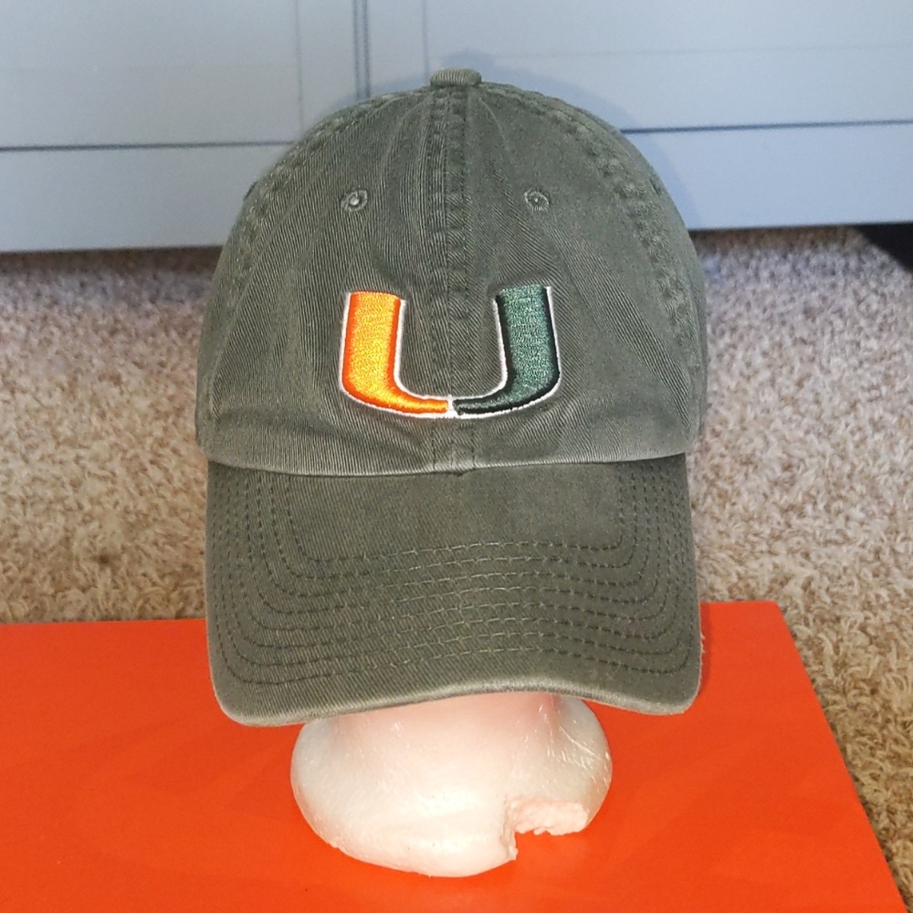 University of Miami elastic hat